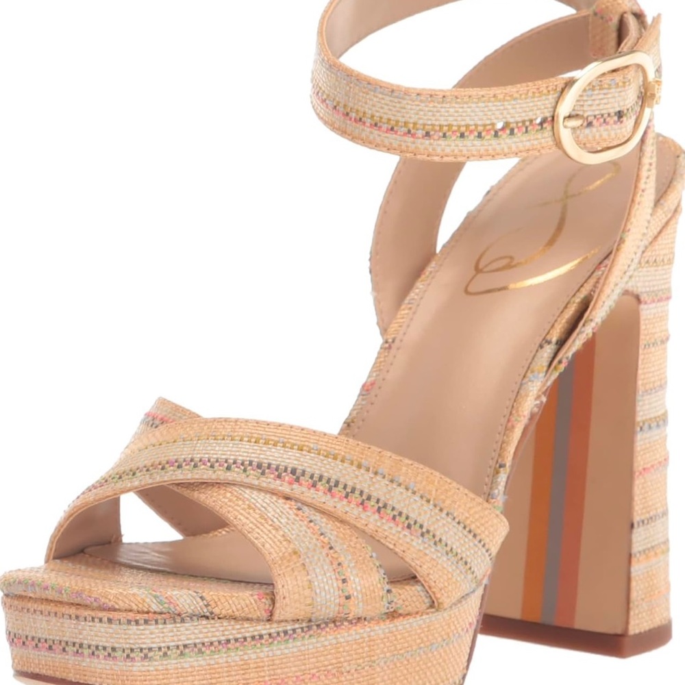 New in Box Sam Edelman Women's Kayna Platform Sandal SZ 10